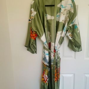 Brand new silk pajama  kimono robe xl size  Pick up fremont or ship